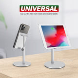 07136 Merge Adjustable Aluminum Tablet Stand Holder Desk Tablet Mount For iPad iPhone Samsung