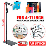 07137 Merge Black 175cm Adjustable Tablet Phone Floor Stand Bed Lazy Mount Holder For iPhone iPad