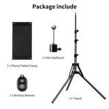 07138 Merge 160cm Adjust Tablet Floor Stand Holder Tripod Foldable For 4"-10.9" Phone Ipad