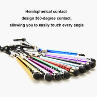 07149 Merge 10 Pcs Touch Screen Stylus Pens Rubber Soft Tip For Mobile Phone Tablet iPhone