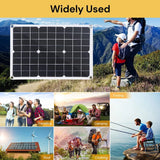 Merge 1101 12V 300W Flexible Solar Panel Caravan Boat Camping Portable Power Mono Charging Monocrystalline Photovoltaic.