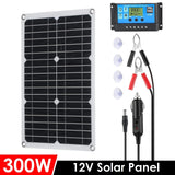 Merge 1101 12V 300W Flexible Solar Panel Caravan Boat Camping Portable Power Mono Charging Monocrystalline Photovoltaic.