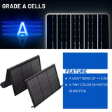 1103 Merge 12V 300W Folding Solar Panel Blanket Flexible solar Matt Mono Power USB Photovoltaic Outback Camping.