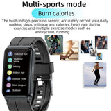 1105 Merge Blood Glucose Sugar Smart Watches Body Temperature ECG HRV Monitor Waterproof