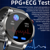 1106 Merge Blood Sugar ECG Smart Watches Body Temperature Health Monitor Waterproof New