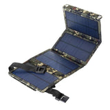 1109 Merge 50W USB Solar Panel Kits Folding Power Bank Outdoor Camping Hiking Phone Charger