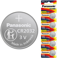 11106 Merge Panasonic Button Batteries CR2032 Lithium Cell coin X 5 Of (Celebration Outback Items)