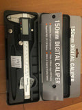 11112 Merge 6'/150mm LCD Digital Electronic Vernier Caliper Micrometer Stainless Steel Carry Case Outback Celebration Items