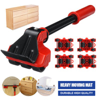 1122 Merge Heavy Furniture Moving Lifter Roller Move Tool Set Wheel Mover Sliders Kit