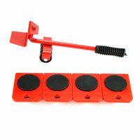 1126 Merge Heavy Furniture Moving Lifter Adjustable Roller Wheels Moving Tool Kit Slider Pad