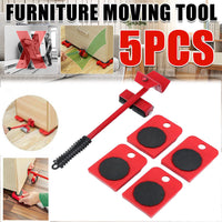 1126 Merge Heavy Furniture Moving Lifter Adjustable Roller Wheels Moving Tool Kit Slider Pad