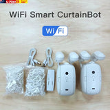 1134 Merge WiFi Tuya Smart Curtain Wireless Automatic Curtain Opener Switch Robo.