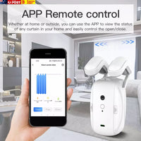 1134 Merge WiFi Tuya Smart Curtain Wireless Automatic Curtain Opener Switch Robo.