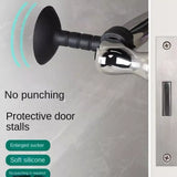 1148 Wall Protection Door Stoppers Suction Cup Door stop Colours Random Unless Requested