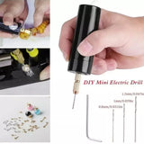 1154 Merge Handheld Mini Electric Drill USB Rotary Engraver Pen Drilling Bits Jewelry Tools.