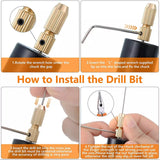 1154 Merge Handheld Mini Electric Drill USB Rotary Engraver Pen Drilling Bits Jewelry Tools.