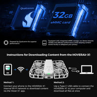 12104 Merge HoverAir X1 Combo Pocket Size Self flying Camera Drone You Awesome Foss.