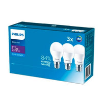 12108 Merge Phillips A60 B22 Led 1250LM Cool White 11W Globe - 3 Pack