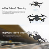 Merge 13100 4K GPS Drone with HD Camera Drones WIFI FPV Foldable RC Quadcopter Single Battery Foss