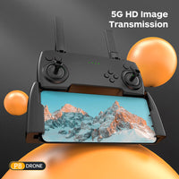 13104 Merge Built For Speed Drone X Pro 4K HD Dual Camera Selfie WiFi FPV GPS Foldable RC Quadcopter AU Orange Foss