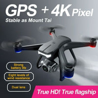 13105 6K 4 Channel Wifi FPV Drone HD Camera With GPS Brushless Re Quardcopter Helicopter Drone Foss