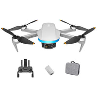 13116 Merge Follow Me GPS Drone 4K HD Camera 5G RC Quadcopter with Batteries (White) Foss.