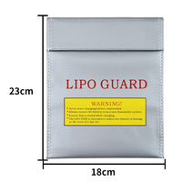 13200 Merge Battery Safe Bag Guard Lipo Fireproof  Explosion Proof For Charge And Storage 18x23CM