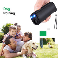 13211 Merge Anti Bark Device Ultrasonic Dog Barking Stop Repeller Trainer Training Tool Double Head