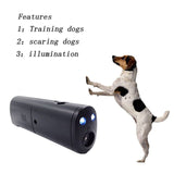 13211 Merge Anti Bark Device Ultrasonic Dog Barking Stop Repeller Trainer Training Tool Double Head