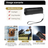 13211 Merge Anti Bark Device Ultrasonic Dog Barking Stop Repeller Trainer Training Tool Double Head