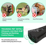 13212 Merge Anti Bark Device Ultrasonic Dog Barking Stop Repeller Trainer Training Tool.