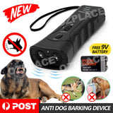 13212 Merge Anti Bark Device Ultrasonic Dog Barking Stop Repeller Trainer Training Tool.