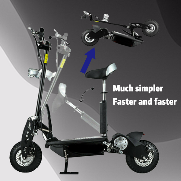 4118 Merge 900W Electric Scooter 50KM10AH Fold Travel Escooter Adult Ridimg Commuter Bike