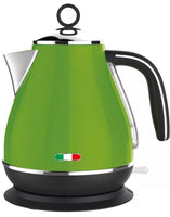 14135 Merge Vintage Electric Kettle Green 1.7L Stainless Steel Auto OFF 2200W Kettle.