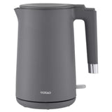 14136 Merge Todo 1.7L Electric Cordless Kettle Stainless Steel SUS304 Inner Jug Grey Kettle