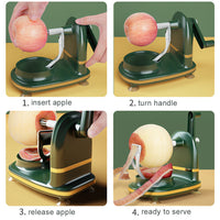 15108 Merge Apple Peeler Stainless Steel Blade Pear Peeler With 8 Wedges Apple Slicer Appliance Celebration.