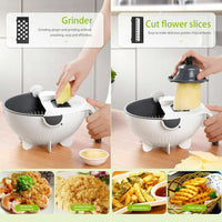 15109 Merge Food Vegetable Cutter Chopper Peeler Multi Purpose Slicer With Drainer Basket AU Celebration .