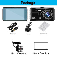 16100 Merge 1080P Car Dash Camera Video DVR Recorder Front And Rear Night Vision Dual Cam Outback Sale.