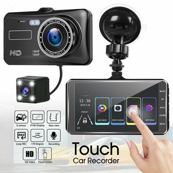 16100 Merge 1080P Car Dash Camera Video DVR Recorder Front And Rear Night Vision Dual Cam Outback Sale.