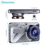 16106 Merge 1080P Car Dash Camera Video DVR Recorder Front And Rear Night Vision Dual Cam Outback Sale.