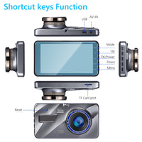 16106 Merge 1080P Car Dash Camera Video DVR Recorder Front And Rear Night Vision Dual Cam Outback Sale.