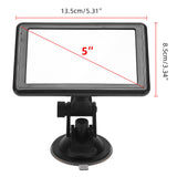 16111 Merge 5INCH 4G LCD Car Navigation GPS Navigator Sat Nav Lifetime Free Map Touch Screen You.