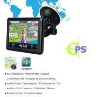 16111 Merge 5INCH 4G LCD Car Navigation GPS Navigator Sat Nav Lifetime Free Map Touch Screen You.