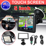 16111 Merge 5INCH 4G LCD Car Navigation GPS Navigator Sat Nav Lifetime Free Map Touch Screen You.