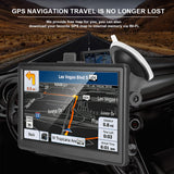 16113 Merge 7" 8G Truck Car GPS Navigation Touch Screen Navigator Lifetime Map Music Player.