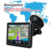 16114 Merge 5" Car Truck Navigation GPS Navigator System Sat Nav Lifetime AU Map SPEEDCAM HD.