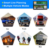 16116 Merge 7" Portable Truck Car GPS Navigation Lifetime Free AU Map Updates Sat Nav You.