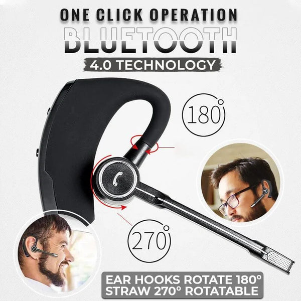 07110 Merge Wireless Head Phones Ear clip Design Enjoy Clear sound And Comfort ergonomic ear hook Shape Bold
