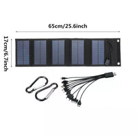 18101 Merge 70W solar Panel, Foldable, USB Port, charge Phone, Camping, Waterproof Photovoltaic