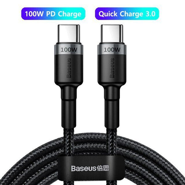 18111 Merge Baseus 100W 2M USB C To Type C Charger Cable PD Fast Charger For iPhone 15 Samsung